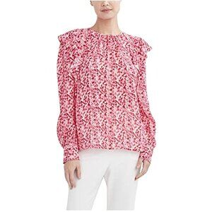 BCBGMaxAzria Peony Ruffle Blouse NWT